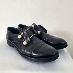 Jonak Paris Black Leather Oxford